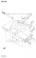 SWINGARM for Suzuki GSR 600 2006