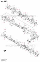 TRANSMISSION for Suzuki GSR 600 2006