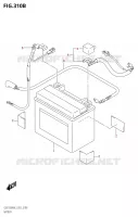 BATTERY (GSX1300RA:L3:E19) for Suzuki HAYABUSA 1300 2013
