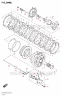 CLUTCH for Suzuki HAYABUSA 1300 2013