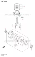 CRANKSHAFT for Suzuki HAYABUSA 1300 2013