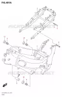 FRAME for Suzuki HAYABUSA 1300 2013