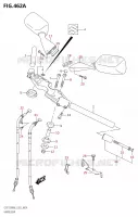 HANDLEBAR (GSX1300RA:L3:E02) for Suzuki HAYABUSA 1300 2013