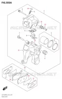 REAR CALIPER for Suzuki HAYABUSA 1300 2013