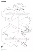 SEAT for Suzuki HAYABUSA 1300 2013