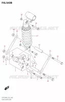 SHOCK ABSORBER LINKAGE1300RA:L3:E19) for Suzuki HAYABUSA 1300 2013
