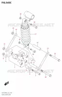 SHOCK ABSORBER LINKAGE1300RAUF:L3:E19) for Suzuki HAYABUSA 1300 2013