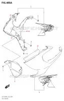 SIDE FAIRING for Suzuki HAYABUSA 1300 2013