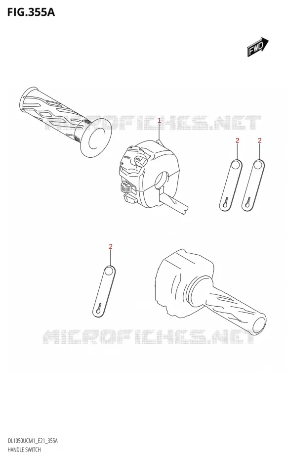 SWITCHESITCH (DL1050UC,DL1050WC) Suzuki MOTO 1050 V-STROM 2021  DL1050UC  M1
