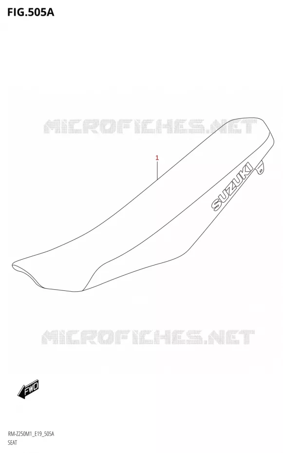 SEAT Suzuki MOTO 250 RM-Z 2021  RM-Z250 M1 (E19)