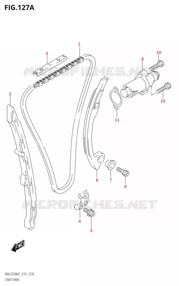 TIMING Suzuki MOTO 450 RM-Z 2021  RM-Z450 M1 (E19)