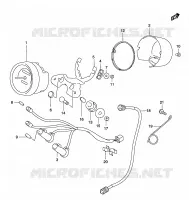 COMPTEUR (MODELE K3) for Suzuki MARAUDER 125 2003