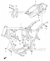 FRAME for Suzuki MARAUDER 125 2003