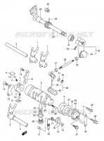 GEAR SHIFTING (MODELE K3) for Suzuki MARAUDER 125 2003