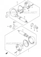 INDICATORS for Suzuki MARAUDER 125 2003