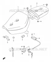 SEAT for Suzuki MARAUDER 125 2003