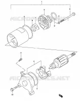 STARTER MOTOR for Suzuki MARAUDER 125 2003