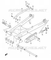 SWINGARM for Suzuki MARAUDER 125 2003