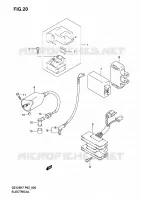 ELECTRICAL (MODEL K3 /​ K4 /​ K5 /​ K6) for Suzuki MARAUDER 125 2004