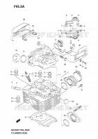 CULASSE (MODEL K4 /​ K5 /​ K6 /​ K7) for Suzuki MARAUDER 125 2004
