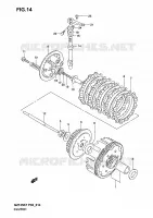 CLUTCH for Suzuki MARAUDER 125 2004