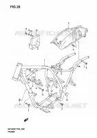 FRAME for Suzuki MARAUDER 125 2004