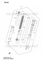 FRONT FORK for Suzuki MARAUDER 125 2004