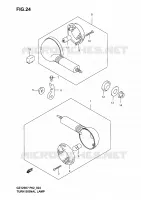 INDICATORS for Suzuki MARAUDER 125 2004