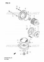 OIL PUMP for Suzuki MARAUDER 125 2004