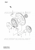 STARTER MOTOR CLUTCH for Suzuki MARAUDER 125 2004
