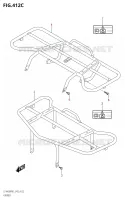 CARRIER for Suzuki KINGQUAD 400 2021