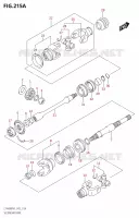 DRIVESHAFT for Suzuki KINGQUAD 400 2021