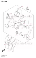 FRONT CALIPER for Suzuki KINGQUAD 400 2021