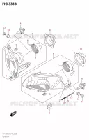 HEADLIGHT for Suzuki KINGQUAD 400 2021