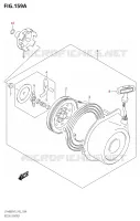 RECOIL STARTER for Suzuki KINGQUAD 400 2021