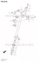 STEERING COLUMN for Suzuki KINGQUAD 400 2021