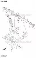 SWINGARM for Suzuki KINGQUAD 400 2021