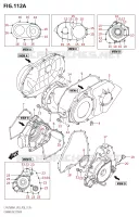 CRANKCASE COVER for Suzuki KINGQUAD 750 2021