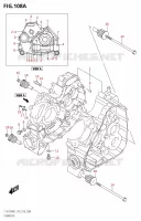 CRANKCASE for Suzuki KINGQUAD 750 2021