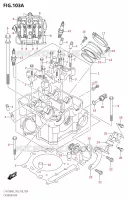 CYLINDER HEAD for Suzuki KINGQUAD 750 2021