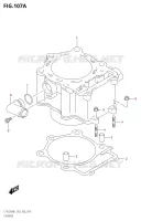 CYLINDER for Suzuki KINGQUAD 750 2021