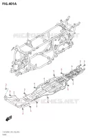FRAME for Suzuki KINGQUAD 750 2021