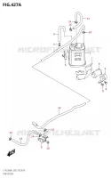FUEL EVAP SYSTEM for Suzuki KINGQUAD 750 2021