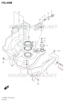 FUEL TANK (P33) for Suzuki KINGQUAD 750 2021