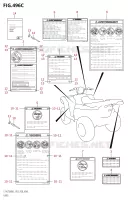 LABEL (P28) for Suzuki KINGQUAD 750 2021