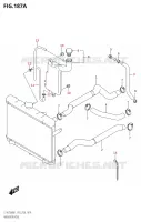 RADIATOR HOSE   EXPANSION TANK for Suzuki KINGQUAD 750 2021