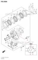 REAR BRAKE for Suzuki KINGQUAD 750 2021