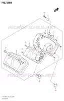 SPEEDOMETER (P03,P33) for Suzuki KINGQUAD 750 2021