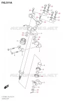STEERING COLUMN for Suzuki KINGQUAD 750 2021