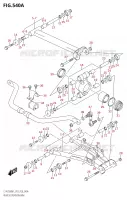 SWINGARM for Suzuki KINGQUAD 750 2021